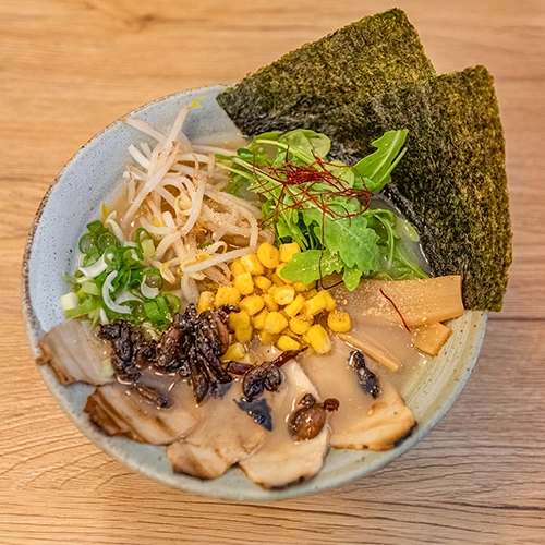 Forestier Ramen (végétarien)